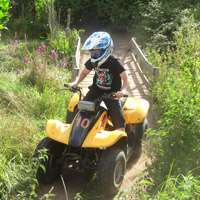 Océanic Jet Quad’Aventure quad biking near Parc de Bellevue campsite