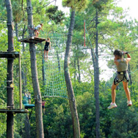 Parc Indian Forest tree top adventure park