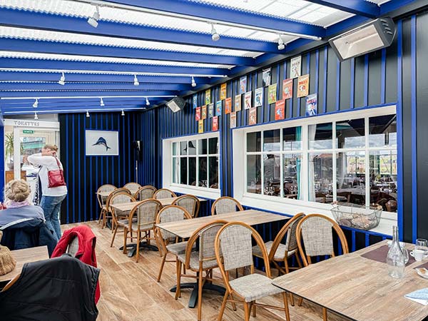 Restaurant Chez Gaby à La Tremblade – spécialités de poissons et fruits de mer, près du camping Parc de Bellevue
