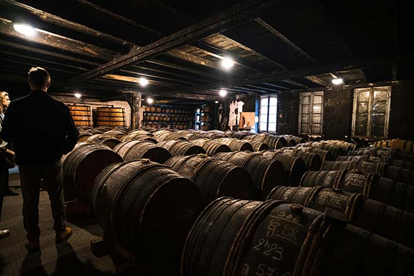 Cave et chais à Cognac en Charente-Maritime à visiter depuis le camping Parc de Bellevue