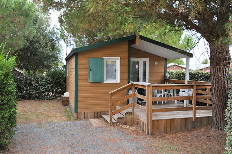 Mobil-home cosy Chalet 50 - location au camping Parc de Bellevue à Arvert