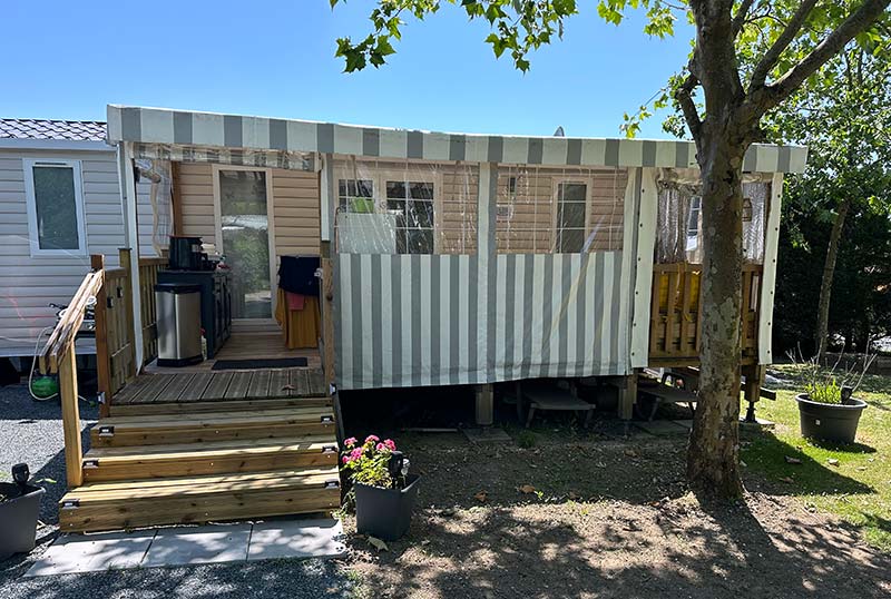 Mobil-home cosy Mobil-home 46 - location au camping Parc de Bellevue à Arvert