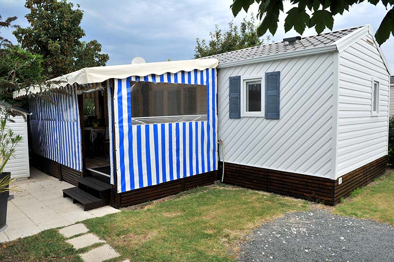 Mobil-home cosy Mobil-home 66 - location au camping Parc de Bellevue à Arvert