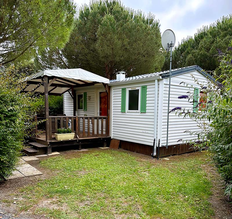 Mobil-home classique Mobil-home 94 - location abordable au camping Parc de Bellevue à Arvert